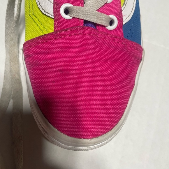 Vans Old Skool Neon Shoes women’s 7.5/ mens 6 - Picture 4 of 8